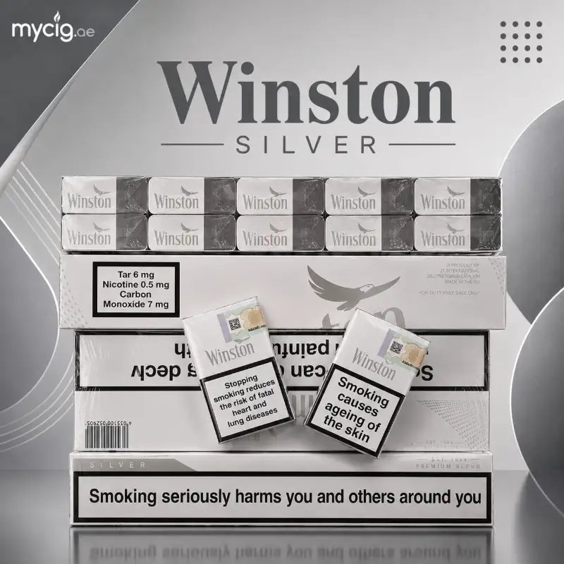 Winston Silver Cigarettes Price in Dubai