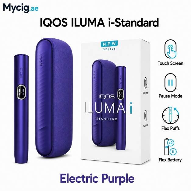 ElectricpurpleMycig.ae IQOS ILUMA I Standard Electric Purple - Image 1