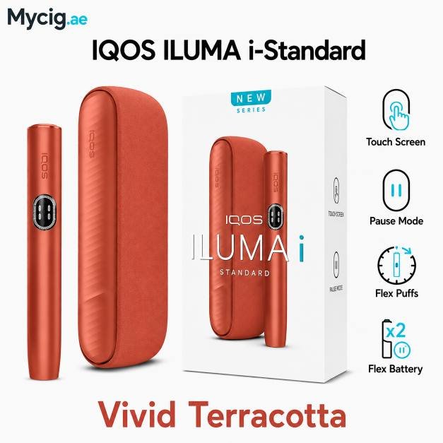 VividterracottaMycig.ae IQOS ILUMA i Standard Vivid Terracotta - Image 1