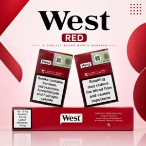 West Red Cigarettes Luxury Quality in Dubai UAE