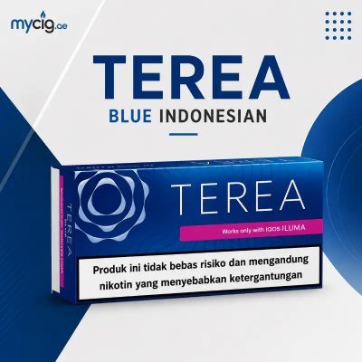 BlueIndonesiaMycig.ae IQOS TEREA Blue Indonesia - Image 1