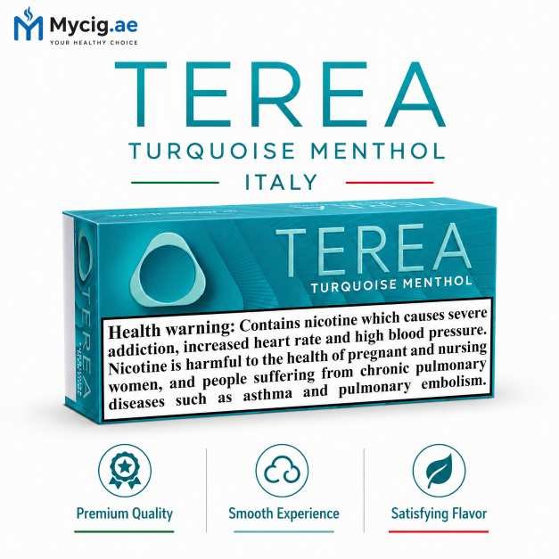 TurquoiseitalyMycig.ae IQOS TEREA Turquoise Menthol Italy - Image 1