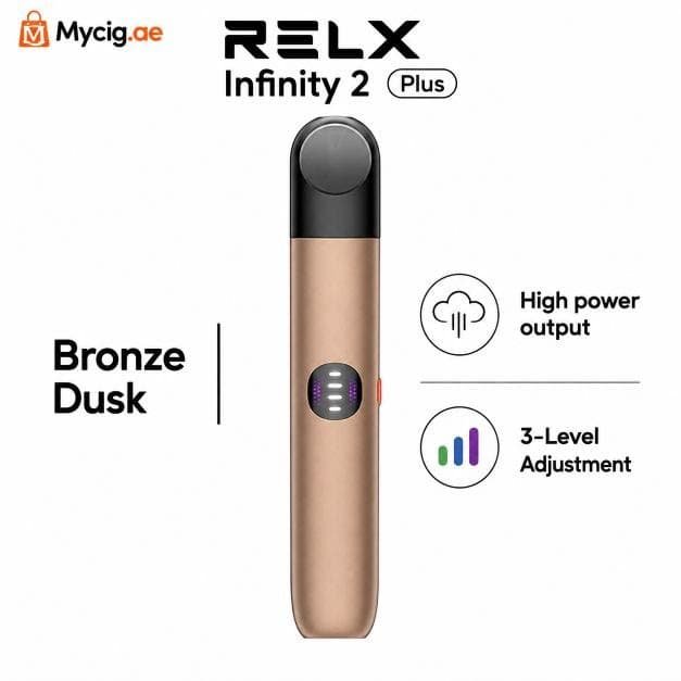 Bronzeinfinity2plsMycig.ae RELX Infinity 2 Plus Bronze Dusk in Dubai UAE - Image 1