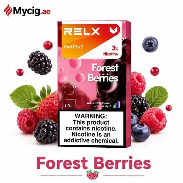 ForestberriesMycig.ae RELX FOREST BERRIES Pod Pro 2 in Dubai UAE - Image 1