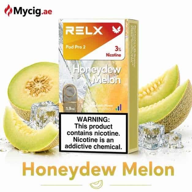 HoneydewmelonMycig.ae RELX HONEYDEW MELON Pod Pro 2 in Dubai UAE - Image 1