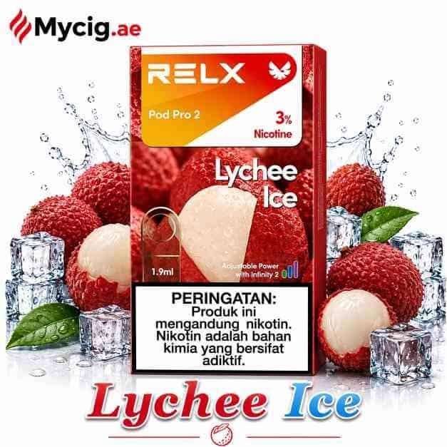 LycheeiceMycig.ae Relx Lychee Ice Pod pro 2 in Dubai UAE - Image 1