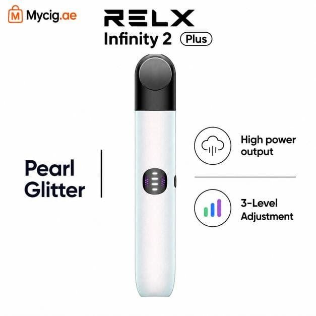 Pearlglitterinfinity2plsMycig.ae RELX Infinity 2 Plus Pearl Glitter In Dubai UAE - Image 1