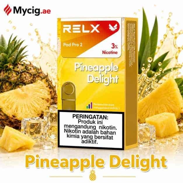 PineappledelightMycig.ae RELX PINEAPPLE DELIGHT Pod Pro 2 in Dubai UAE - Image 1