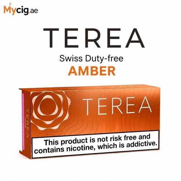 SwissAmberMycig.ae IQOS TEREA AMBER Swiss Duty-free In Dubai UAE - Image 1