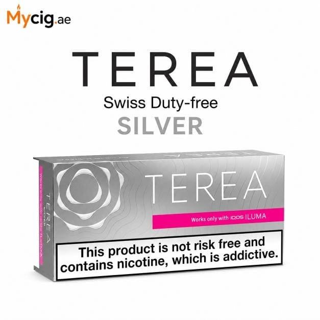 SwisssilverMycig.ae IQOS TEREA SILVER Swiss Duty-free in Dubai UAE - Image 1