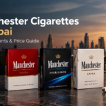 Manchester cigarettes in Dubai featuring Queen, Double Drive and Extra variants