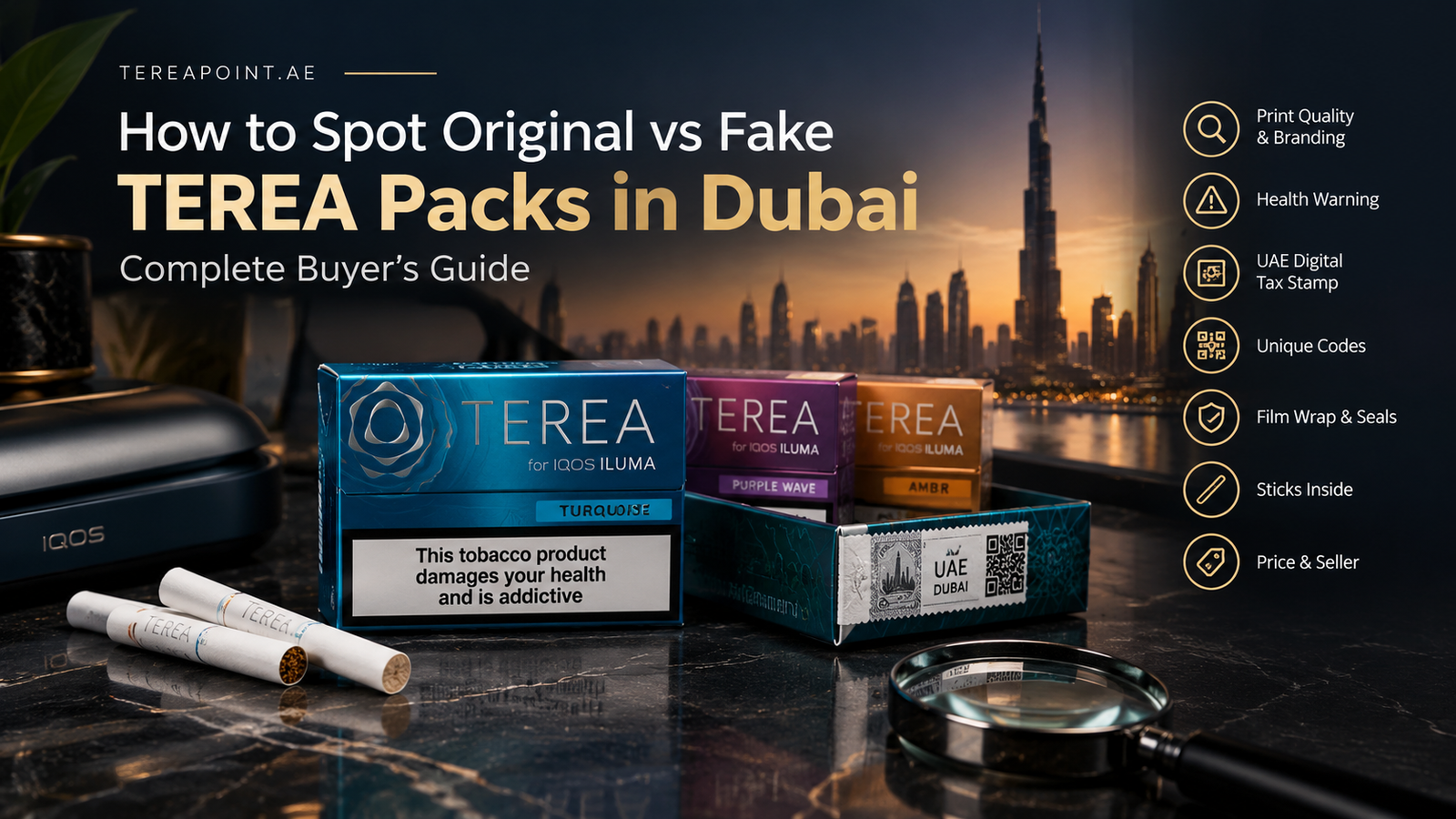 How to Spot Original vs Fake TEREA Packs in Dubai
